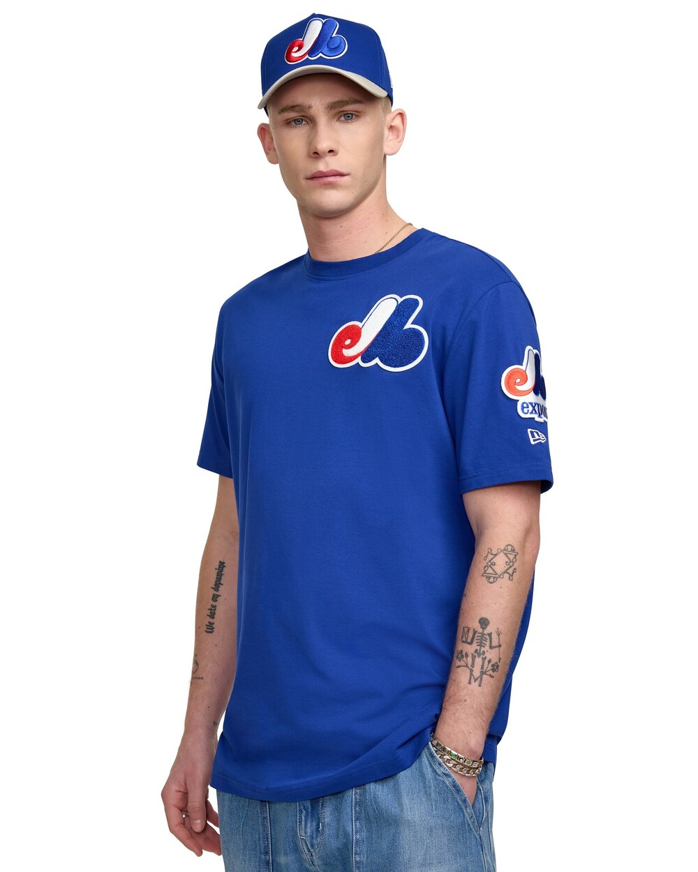 New Era Montreal Expos Coop Logo Select T-Shirt - Size L